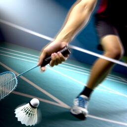 Les 5 coups essentiels du badminton