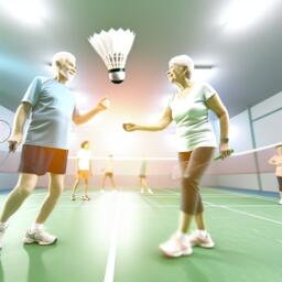 À Ploemeur, le badminton s'adapte aux seniors : Découvrez les nouveaux créneaux dédiés aux plus de 60 ans pour rester actif en douceur